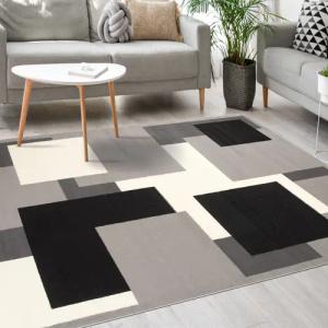 Mazovia Designteppich Modern Teppich Kurzflor Wohnzimmerteppich