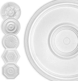 Hexim Wanddekoobjekt Kreis 40cm (HEXIM Stuckrosette