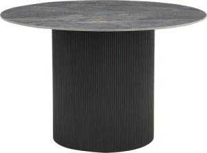 riess-ambiente Esstisch UNIQUE Ø120cm schwarz Keramik