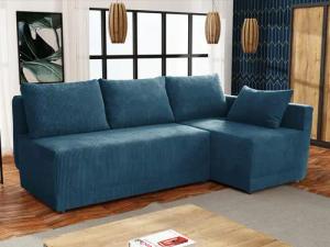 MIRJAN24 Ecksofa Nestor Cord, mit Bettkasten