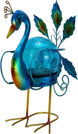 Online-Fuchs Gartenfigur Deko Flamingo oder Pfau