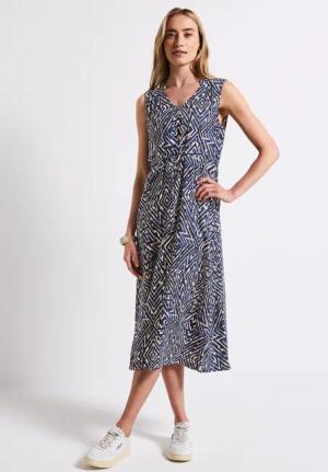 STREET ONE Maxikleid aus Viskose