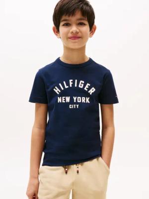 Tommy Hilfiger T-Shirt CURVED HILFIGER GRAPHIC