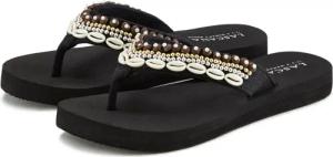 LASCANA Badezehentrenner Sandale, Pantolette, Badeschuh mit