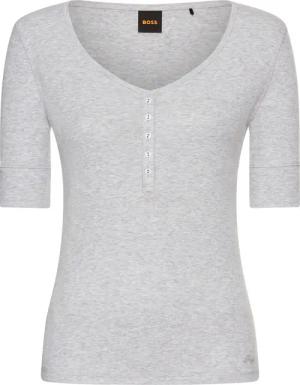 BOSS ORANGE Henleyshirt Espen Premium Damenmode