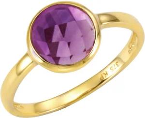 CELESTA Fingerring 375 Gold mit Amethyst