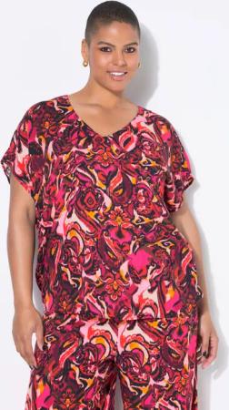 Studio Untold Druckbluse Blusenshirt oversized Alloverprint
