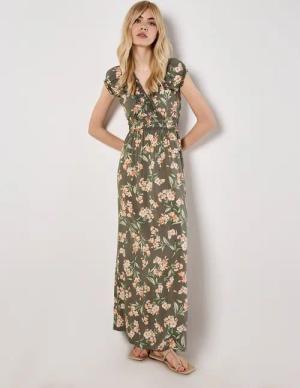 Apricot Maxikleid Flowing Jasmine Kleid