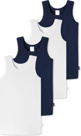 Schiesser Unterhemd 4er Pack Kids Boys