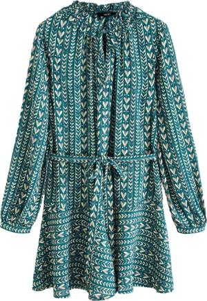Next Minikleid Mini-Hemdkleid mit langen Ärmeln