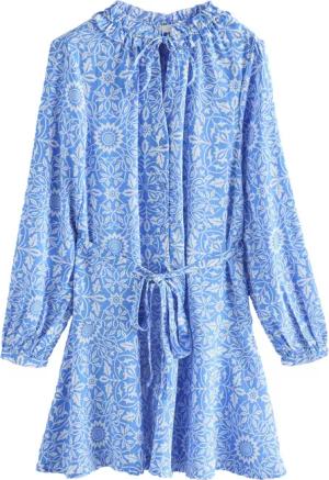 Next Minikleid Mini-Hemdkleid mit langen Ärmeln