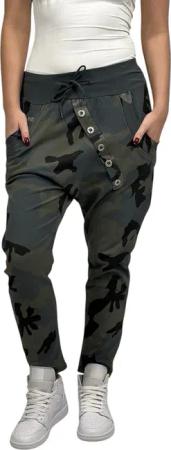 Mississhop Boyfriend-Hose Sweatpants Baggy Camouflage Damenhose
