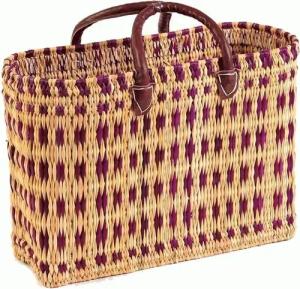 SIMANDRA Einkaufskorb Seegras Mittel, 10 l,