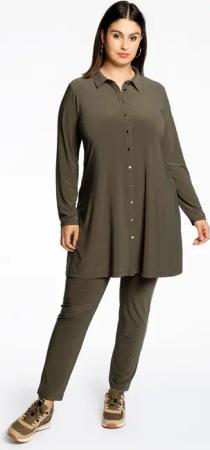 YOEK Bootcuthose Damen Hose Große Größen