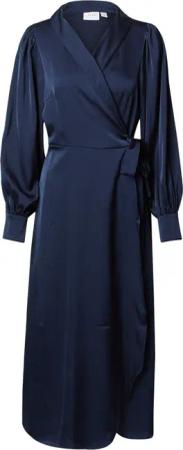Vila Abendkleid (1-tlg) Wickel-Design