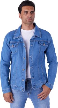Denim Distriqt Jeansjacke Herren Basic Jeansjacke