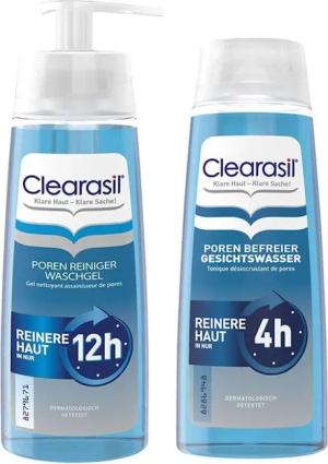 Clearasil Gesichtreinigungs-Set Clearasil Poren Reiniger Waschgel