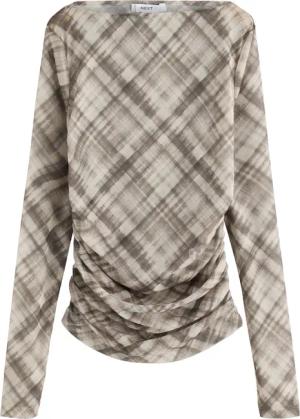 Next Langarmshirt Kew Collection gerafftes Langarmoberteil