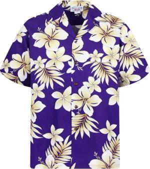 Pacific Legend Hawaiihemd Goldblume Original Hawaiihemd