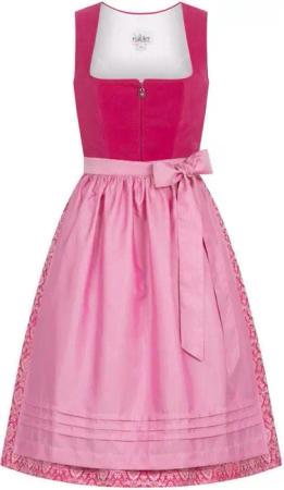 Nübler Trachtenkleid Midi Dirndl Karla in