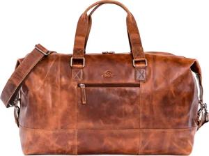 ALMADIH Reisetasche Leder YURI Weekender Handgepäck