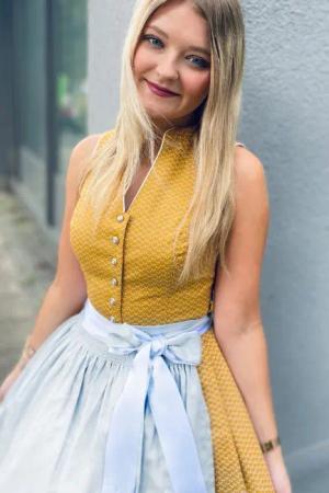 Alpenfee Tracht Dirndl Retro Dirndl 2tlg.