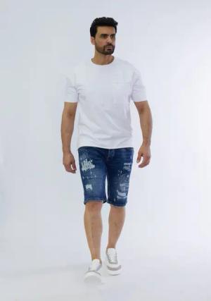 Denim House Jeansshorts Jeanscapri im mit