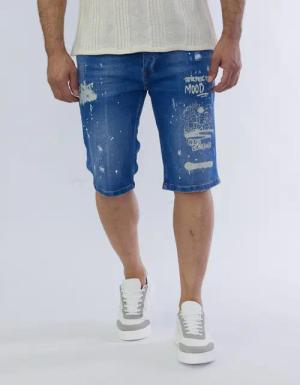 Denim House Jeansshorts Jeanscapri im mit