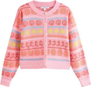 Next Strickjacke Bunte Strickjacke mit Meeresmuster