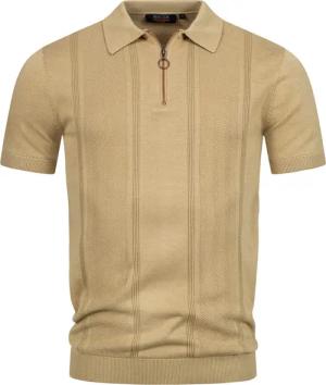 Indicode Poloshirt INSago Kurzarm-Poloshirt mit Reißverschluss