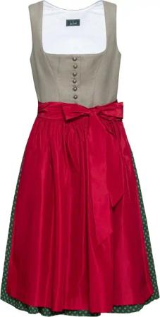 Luis Steindl Dirndl Dirndl Schilfleinen