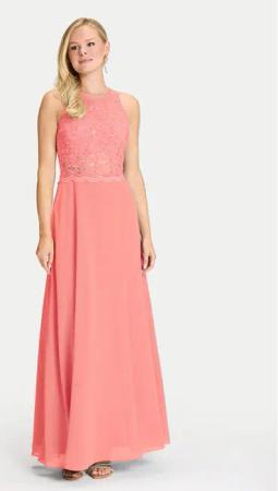 Swing Abendkleid 5AI01400 Korallenfarben Regular Fit