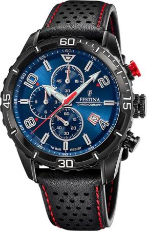 Festina F20519/2 Timeless Chronograph Herrenuhr 44mm 10ATM