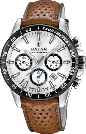 Festina F20561/1 Timeless Chronograph Herrenuhr 45mm 10ATM