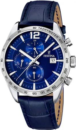 Festina F16760/3 Sport Chronograph Herrenuhr 44mm 5ATM