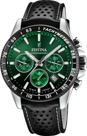Festina F20561/5 Timeless Chronograph Herrenuhr 45mm 10ATM