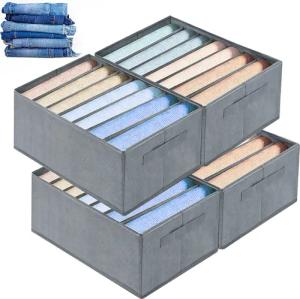CALIYO Aufbewahrungsbox 2-Tlg Kleiderschrank Organizer Aufbewahrungsbox