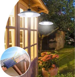 MUPOO LED Solarleuchte Solar Hängelampen 1/2/3/4