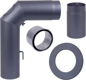 H&M Germany Ofenrohr Rohrset standard gussgrau