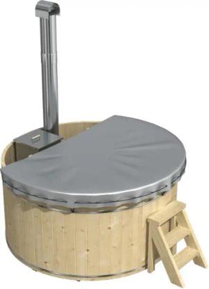 FinnTherm Badebottich PVC Abdeckung Badefass Bergen
