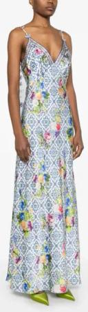 Camilla - Wall To Wall Wonders Maxi Dress - Größe S - blau