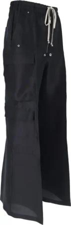 Rick Owens - "Cargobelas" Straight-Leg Pants – Black - Größe 48 - schwarz