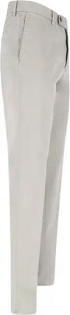 Incotex - High-Waisted Beige Chino Pants With Straight Leg D - Größe 54 - grau