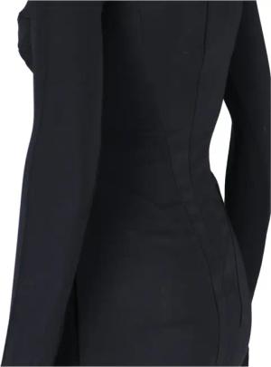 Mugler - "Mini Cut-Out" Dress – Black - Größe 34 - schwarz