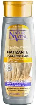 Natur Vital Spülung Mascarilla Matizante Silberblond