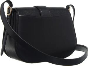 Kate Spade New York Crossbody Bags - Nouveau Textured Leather Medium Saddle Bag - Gr. unisize - in Schwarz - für Damen