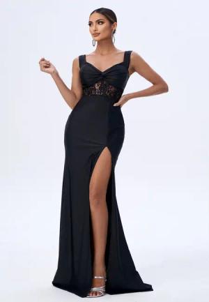 Moda Minx Jerseykleid KENZA mit tiefem