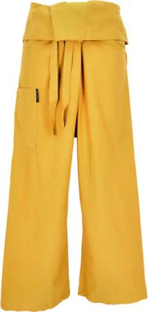 Guru-Shop Relaxhose Thai Fischerhose aus fester