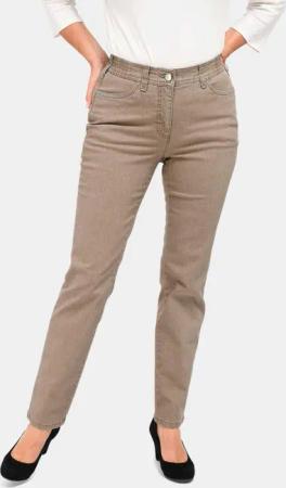 GOLDNER Bequeme Jeans Kurzgröße: Klassische Jeanshose