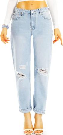 be styled High-waist-Jeans Lockere Boyfriend Jeans